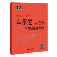 车尔尼599 钢琴初级练习曲 钢琴初步教程初学入自学教材书籍作品599 初学者经典钢琴曲谱 韦丹文 上海教育出版社