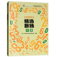 精选数独:中级 数独游戏九宫格填字游戏书 逻辑推理游戏数独题小学生数独书成人高级数独游戏书小学生入数独书逻辑训练书