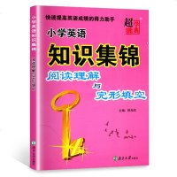 小学英语知识集锦阅读理解与完形填空 考试学典 快速提高英语成绩的得力助手 三四五六年级通用小学英语教辅书