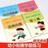 全4册彩色版升级版数学专项练习借十法凑十法时间人民币分解与组成解决问题幼儿园学前班数学题算数本1020以内加减法大中