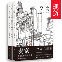 麦家刀尖阴面+阳面全2册 茅盾文学奖得主继《暗算》《揭秘》《风声》后新作 民国军事谍战侦探小说书籍 张译主演同名电影