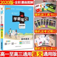2020新版pass绿卡图书 学霸笔记高中语文 高一高二高三通用 高中语文学霸笔记同步教辅资料 高考语文学霸笔记快速