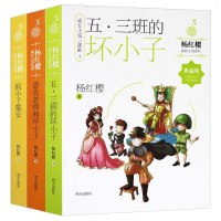 3册全套杨红樱校园小说成长三部曲假小子戴安教育部指定读物明天出版社图书漂亮老师和坏小子 杨红樱正版 五三班的坏小子