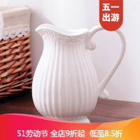 【家装节】※法式简约白蓝灰粉色陶瓷花瓶花器插花花艺器皿家居软装饰摆件