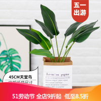 【家装节】※仿真植物旅人蕉假绿植盆栽摆件大室内花天堂鸟树客厅北欧植物装饰