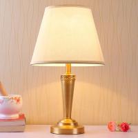 美式台灯卧室温馨床头柜灯简约客厅书房创意时尚浪漫结婚家用装饰