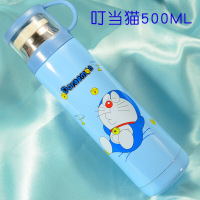 夏可爱保温杯子不锈钢便携男少女士小学生儿童卡通户外大容量水壶