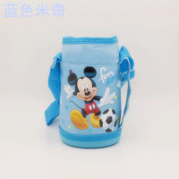 儿童保温杯600ml杯套加厚水杯便携保护袋子带背带通用手提