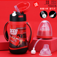 宝宝学饮杯鸭嘴奶瓶吸管两用1-2岁3水杯儿童水瓶婴儿保温杯