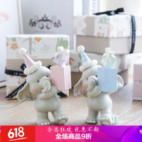 创意礼品电视柜摆件生日 可爱少女树脂家居摆件