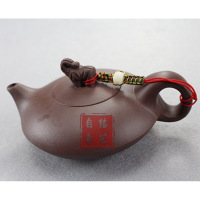 壶绳 茶壶绳 绑茶壶盖绳子彩线白玉菩提珠壶绳高档茶壶绳紫砂壶绳