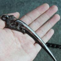 手工铜凤凰茶刀 普洱茶针 茶锥功夫茶具 茶道零配 铁壶铜摆件