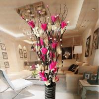 客厅落地假花叶脉干花 仿真干枝插花 干花雪花梅居家新房装饰花艺