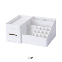 抽屉式化妆品收纳盒桌面上宿舍护肤品口红女家用简约整理盒置物架