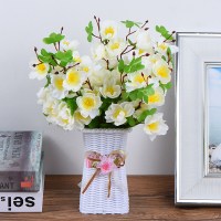 餐桌花饰品2019欧式玫瑰假花装饰新房摆件家用干花束书桌摆设塑料新款