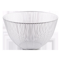 北欧简约水果篮铁艺现代创意厨房菜筐沥水篮子家用客厅零食水果盘