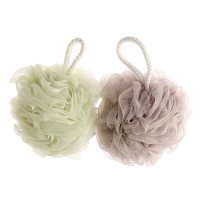 2019新款2个装沐浴球大号日式洗澡棉球擦浴室搓背搓澡巾浴泡泡球浴花
