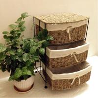 艺然天成编非柳编藤编竹编收纳柜整理柜置物架储物柜整理箱