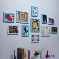 客厅现代简约照片墙创意挂墙组合相片墙 卧室装饰悬挂相框墙