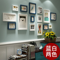 北欧简约现代照片墙客厅背景墙装饰过道卧室创意卡通多框相框墙