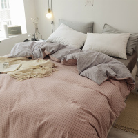 ins红日式棉全棉被套单件学生宿舍单人双人被罩单套儿童被单