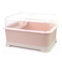 2019新款放碗柜装碗筷收纳箱特大号沥水碗架厨房收纳盒家用餐具滤碗架碗盆