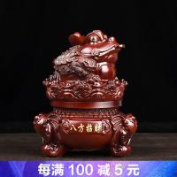 开业礼品金蝉金蟾中式三足金蟾摆件酒柜装饰品工艺品店铺