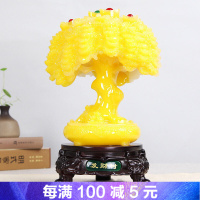 开业礼品招财树摆件家居客厅电视柜酒柜装饰品摇钱树风水小财树