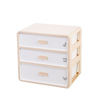 放内衣收纳盒女寝室分格抽屉式内裤袜子三合一家用床头宿舍收纳柜