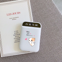 大容量充电宝迷你可爱移动电源2viv3oppo手机通用10000毫安苹果型 小心心(黄) 高配版/充电提速50%/送礼包