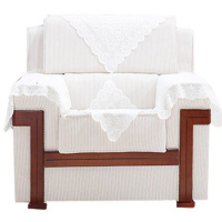 卡里鳄单人贵宾沙发KLE—GSF01办公沙发会议室贵宾接待中式沙发实木布艺