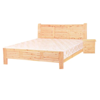 卡里鳄实木木床KLE—M01单人床1.2m经济型松木床