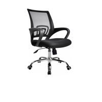 卡里鳄矮背办公椅KLE—Y15钢制电脑椅旋转升降座椅子