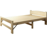 卡里鳄可折叠床KLE—K01简易木床120cm