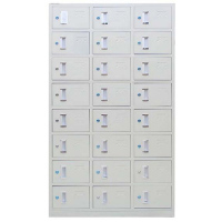 卡里鳄储物柜KLE—G03钢制员工更衣柜铁皮存包柜带锁宿舍鞋柜办公柜子