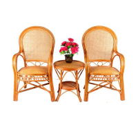 卡里鳄藤制桌椅KLE—Z21藤椅阳台靠背休闲藤桌茶几