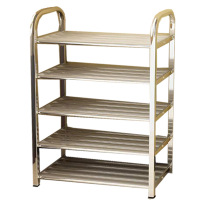 卡里鳄不锈钢多层现代鞋架KLE—XJ19宿舍寝室家用经济型鞋架