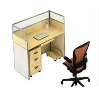 卡里鳄办公桌KLE—BGZ72屏风单人电脑桌