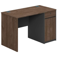 卡里鳄办公桌KLE—BGZ42单柜办公写字台培训桌