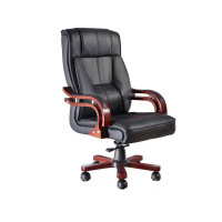 卡里鳄皮质可躺班台椅书房椅KLE—UJY42移动滑轮旋转升降老板椅大班椅高靠背按摩椅