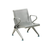 卡里鳄单人位加厚加固三角横梁冷轧钢等候椅KLE—SRW01公共座椅排椅机场等候椅服务大厅休息椅