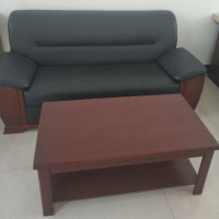 卡里鳄办公室沙发茶几KLE—MSF67办公客厅沙发接待洽谈座位沙发茶几