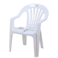 卡里鳄户外塑料椅烧烤地摊业市大排档椅KLE—SKY24成人扶手椅懒人椅