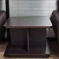 卡里鳄灰色方形茶几桌KLE—MCZ96接待型几桌方几桌60CmX60cmX45CM