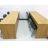 卡里鳄长台办公桌工位桌电脑桌KLE—GWZ02办公电脑台书写桌接待洽谈桌