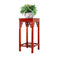 卡里鳄实木制作花架花几KLE—HJ42客厅盆景架室内花架