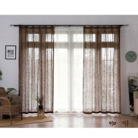 卡里鳄纱窗帘成品卧KLE—SL242办公室室客厅飘窗防晒啥窗