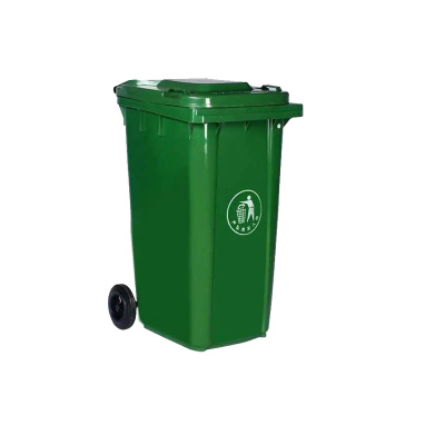 清易思塑料垃圾桶垃圾容器垃圾筒室外垃圾筒QYS—LJT401塑料垃圾桶加厚聚乙烯全新料环卫垃圾桶带盖轮