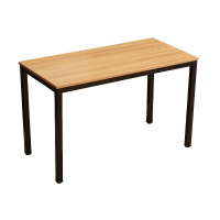 卡里鳄美术桌阅览桌培训桌钢木桌KLE—H125规格1200*800*760mm