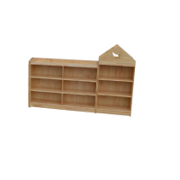 卡里鳄学校幼儿园杂物柜游戏柜玩具柜KLE—HQC04实木柜放置柜
